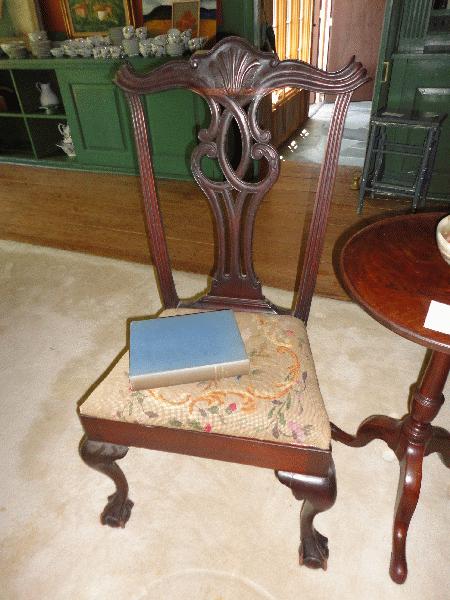 Chippendale side chair - bold form