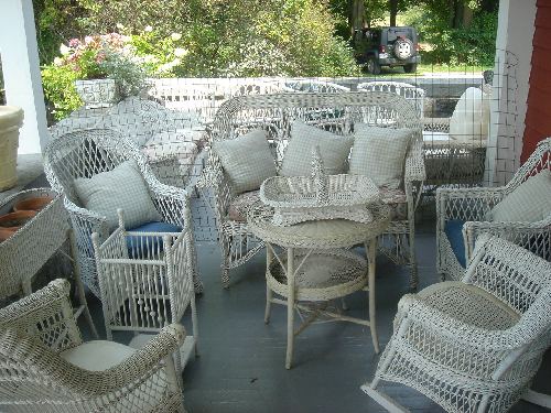 white wicker